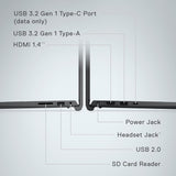 New Open Box Dell Inspiron 15 3535 Ryzen 7 7730U Laptop 16GB DDR4 RAM 512GB NVME SSD 15.6" Full HD 120hz Windows 11 Laptop