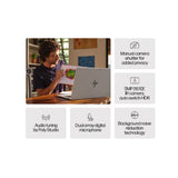 Refurbished HP Envy 17.3" Touchscreen Intel Ultra 5 AI Powered ARC Graphics 16GB RAM 512GB NVME SSD Touch 17-da0503sa Windows 11 Laptop