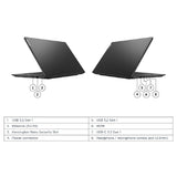 Refurbished Lenovo V15 G4 AMD Ryzen 5 7520U 8GB DDR5 RAM 512GB NVME SSD 15.6" Full HD Windows 11 Home Laptop V15-AMN