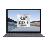 Refurbished Microsoft Surface Laptop 3 13.5" Touchscreen i7 10th Gen 16GB 256GB NVME SSD Silver Windows 11 Pro