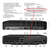 Upgraded HP Elite Mini 800 G9 Desktop PC Intel i5 14th Gen i5-14500T vPro 32GB RAM 2TB Gen4 NVME SSD Desktop PC Windows 10 Pro (Copy)