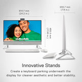 Refurbished Dell Inspiron 27 7720 All In One PC AIO i7 13th Gen 16GB RAM 512GB NVME SSD & 1TB HDD i7-1355U Windows 11 Home