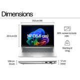 Refurbished HP ProBook 4 G1Q Snapdragon X 16GB DDR5 RAM 512GB NVME SSD 14" WUXGA Next Gen AI Business Laptop Windows 11 Pro