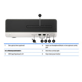 Refurbished & Upgraded HP ProDesk 400 G5 SFF Intel i5-8500 8GB RAM 256GB NVME & 240GB SSD DVD Desktop Business PC Windows 11 Pro