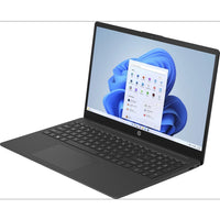 Refurbished & Upgraded HP 15-fc0018na AMD Ryzen 3 7320U 4GB DDR5 RAM 256GB NVME SSD Full HD Black Laptop Windows 11