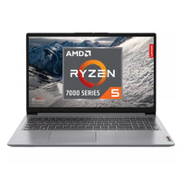 Refurbished Lenovo IdeaPad 1 Ryzen 5 7520U 512GB NVME SSD 16GB DDR5 RAM 15AMN7 15.6" Full HD 2025 Model Windows 11