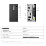 Refurbished & Upgraded Lenovo ThinkCentre M70s Tower Desktop PC i5 10th Generation i5-10500 32GB RAM 256GB NVME SSD 2TB HDD Windows 11 Pro