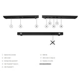 Refurbished Lenovo ThinkPad X13 Gen 3 i5-1235U Evo 8GB DDR5 RAM 256GB NVME SSD 13.3" IPS Full HD Laptop Windows 11