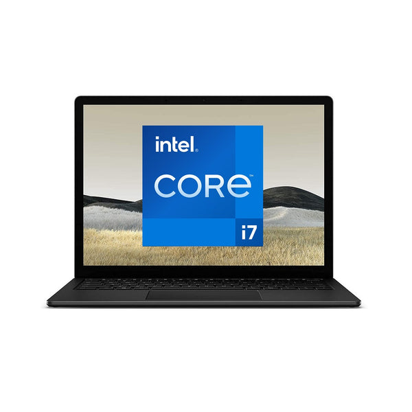 Refurbished Microsoft Surface Laptop 4 13.5" Touchscreen i7 11th Gen i7-1185G7 16GB 256GB NVME SSD Windows 11 Pro Black