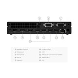 Refurbished & Upgraded Lenovo ThinkCentre M70q Tiny i5 10th i5-10400T 32GB RAM 256GB NVME SSD & 250GB SSD Mini Desktop PC Windows 11 Pro